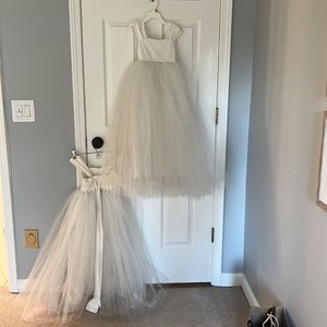 Custom Made Flower Girl Dress - Size 5/6